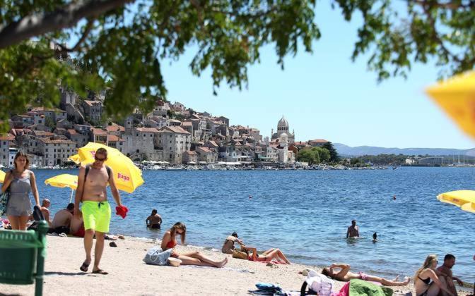 N & D Apartment Sibenik Bagian luar foto